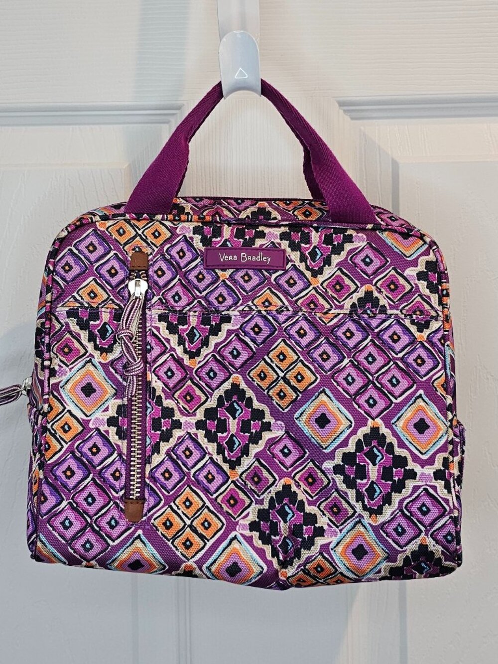 Vera Bradley Lighten Up Lunch Cooler Dream Diamonds Bag Lunchbox Tote School